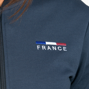 Sweat zippé homme France Limited Edition FLAGS et CUP