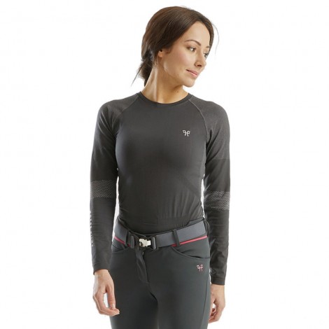 Tee-shirt ML Femme Optimax HORSE PILOT • Sud Equi'Passion