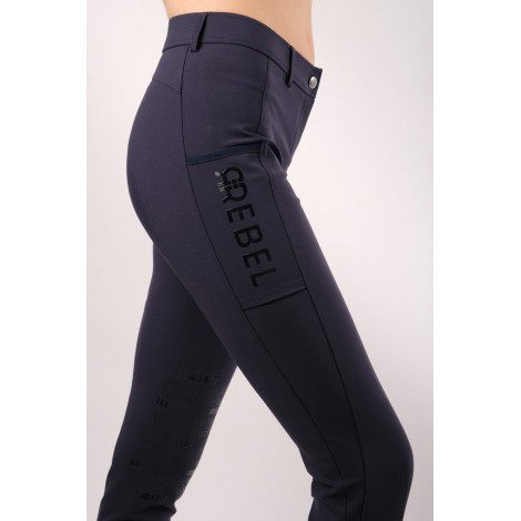 Pantalon femme Echo Rebel grip genoux REBEL BY MONTAR • Sud Equi'Passion