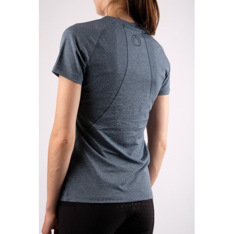 T-shirt technique femme Aspen MONTAR • Sud Equi'Passion
