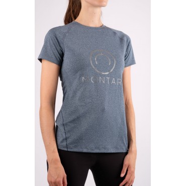T-shirt technique femme Aspen MONTAR • Sud Equi'Passion