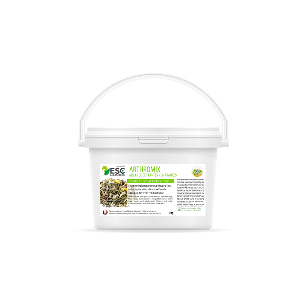 Arthromix Raideurs et confort articulaire ESC LABORATOIRE • Sud Equi'Passion