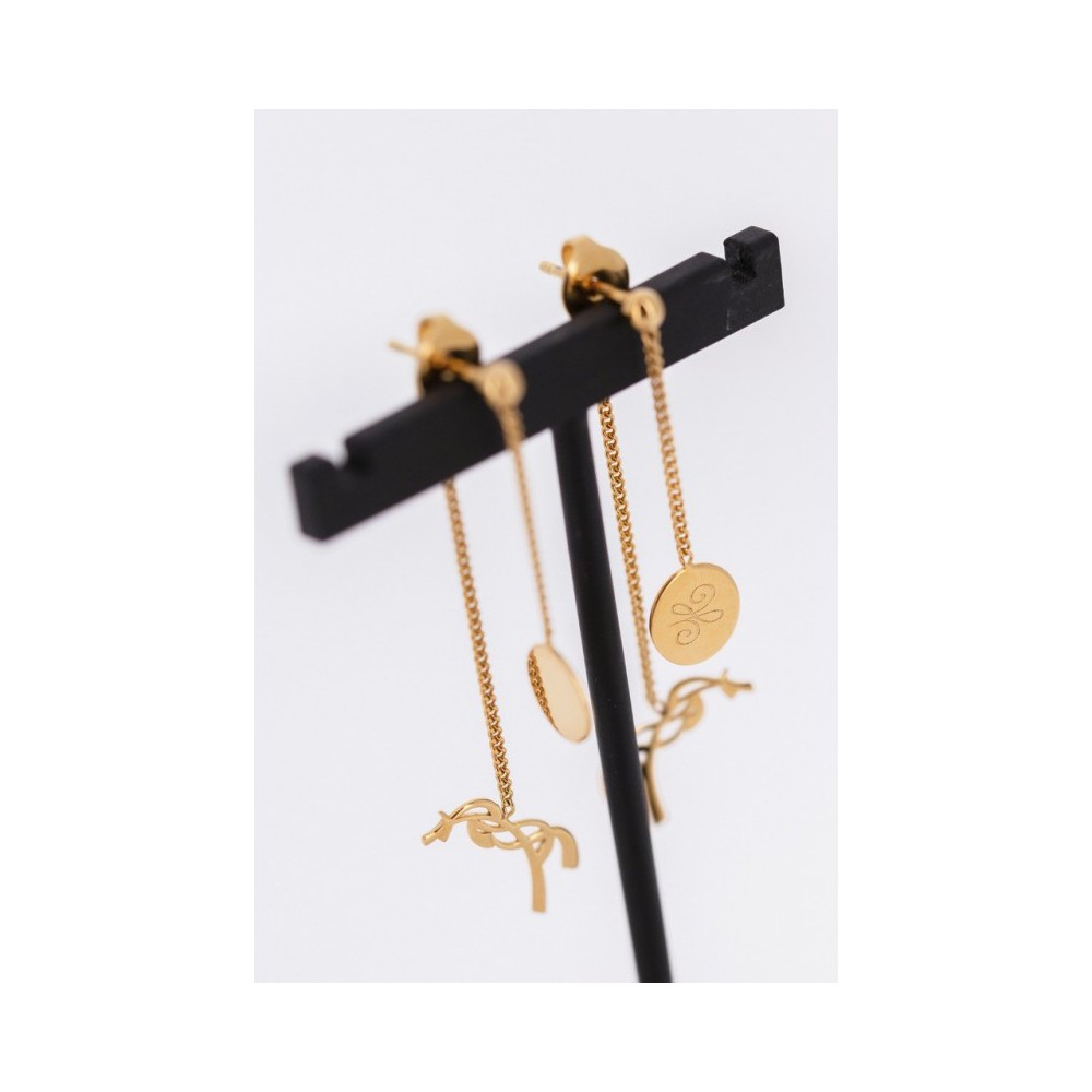 Boucles d'oreilles pendantes Yuna PENELOPE LEPREVOST • Sud Equi'Passion