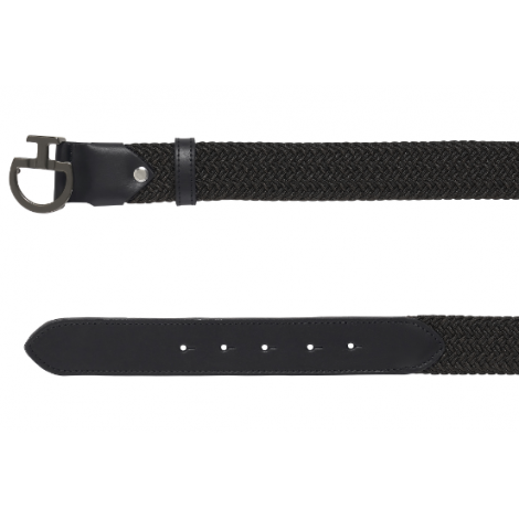 Ceinture élastique CT Clasp New CAVALLERIA TOSCANA Noir • Sud Equi'Passion