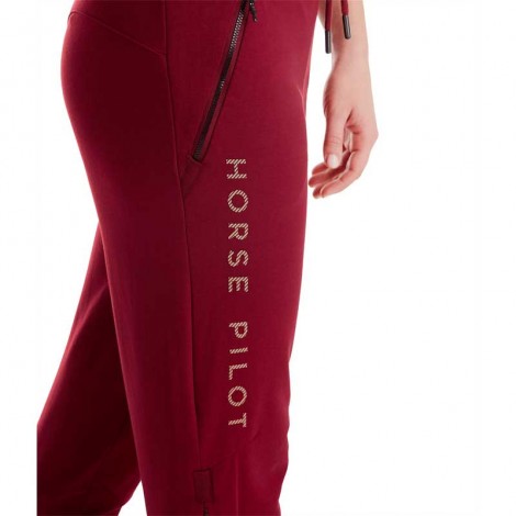 Team Pants femme HORSE PILOT Dark Red • Sud Equi'Passion