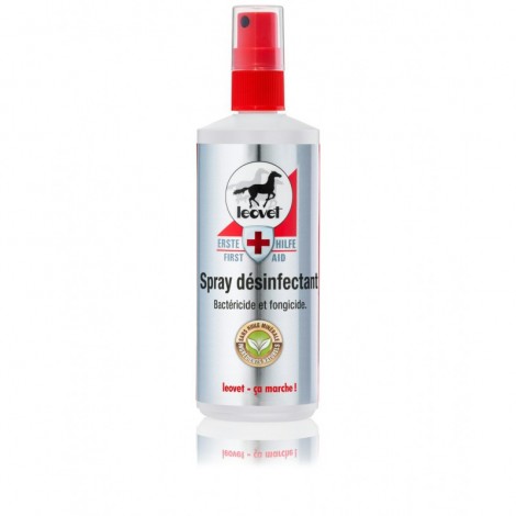 Spray désinfectant First Aid LEOVET • Sud Equi'Passion