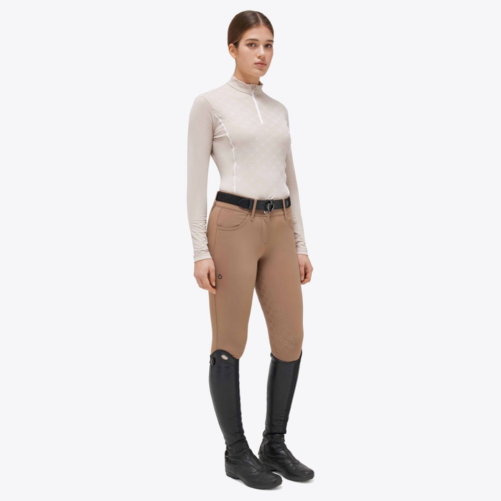 Haut technique femme ML Half Zip CAVALLERIA TOSCANA • Sud Equi'Passion