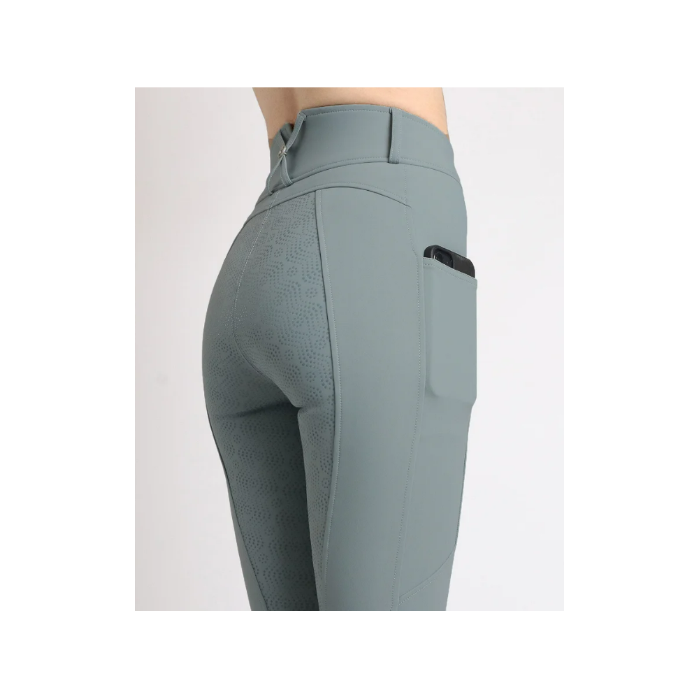 Legging femme Aviana crystal full grip MONTAR • Sud Equi'Passion