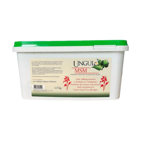 MSM Anti-inflammatoire UNGULA NATURALIS • Sud Equi'Passion
