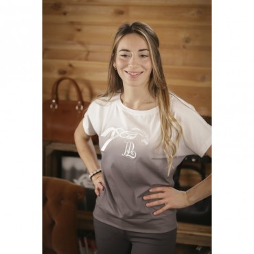 T-shirt femme Poppy strass PENELOPE LEPREVOST • Sud Equi'Passion