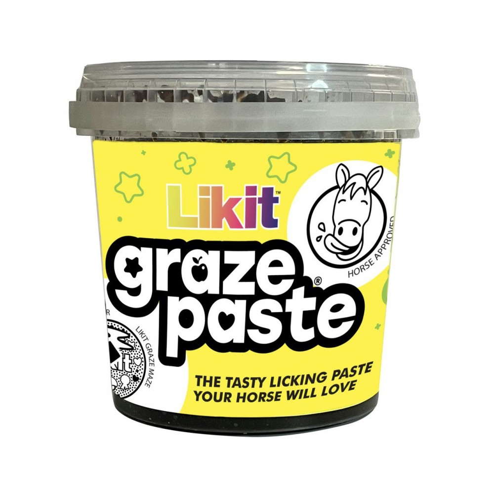 Pâte à lécher Graze paste LIKIT • Sud Equi'Passion