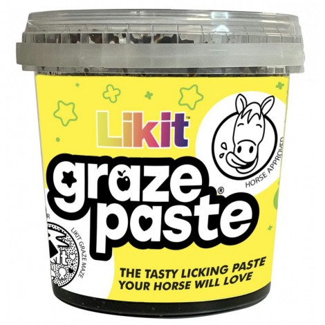 Pâte à lécher Graze paste LIKIT • Sud Equi'Passion