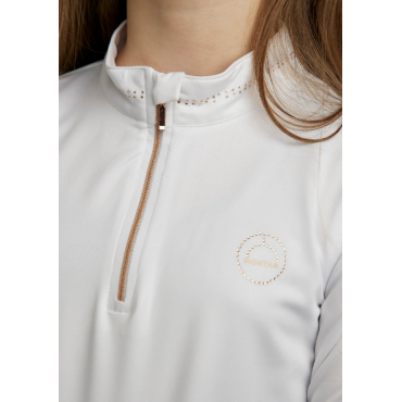 Polo de concours ML junior Everline Rosegold MONTAR • Sud Equi'Passion