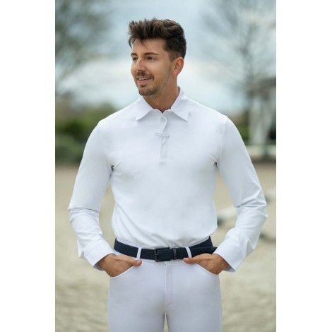 Polo de concours homme ML Davie HKM • Sud Equi'Passion