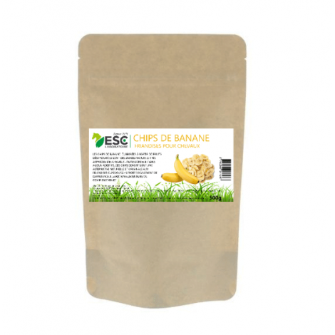 Chips de bananes sans sucre et naturel ESC LABORATOIRE • Sud Equi'Passion