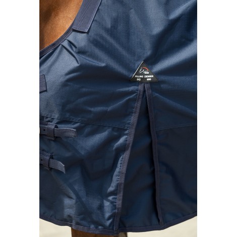 Couverture imperméable 4en1 Kombi 2 avec couvre-cou et 3 liners HKM • Sud Equi'Passion