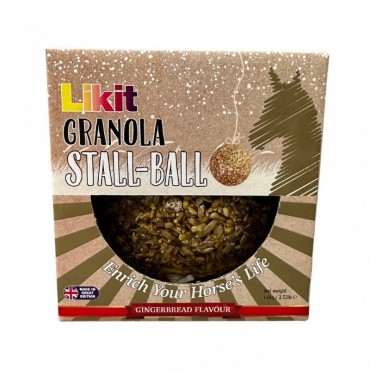 Boule Granola Pain d'Epices LIKIT • Sud Equi'Passion