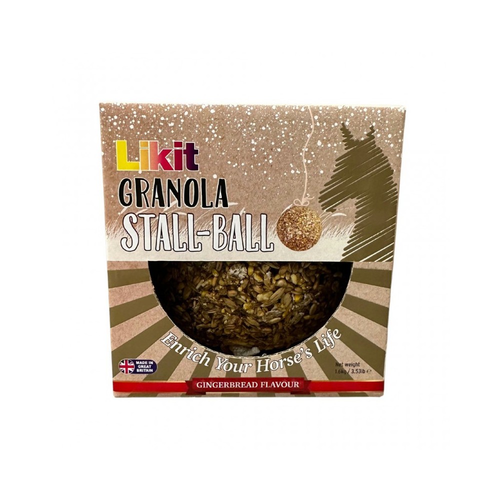 Boule Granola Pain d'Epices LIKIT • Sud Equi'Passion