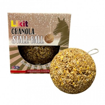 Boule Granola Pain d'Epices LIKIT • Sud Equi'Passion