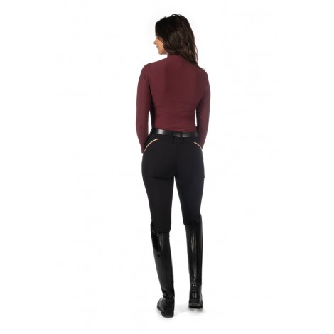 Haut technique ML femme Livigno Ribbed LAURIA GARRELLI • Sud Equi'Passion