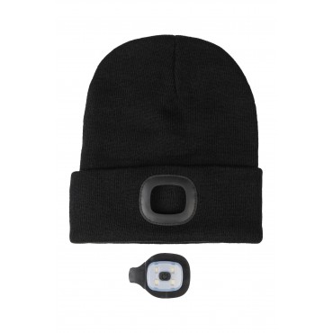 Bonnet lumineux Honey HKM Noir