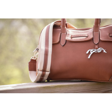 Sac en cuir Maelys PM PENELOPE LEPREVOST Cognac