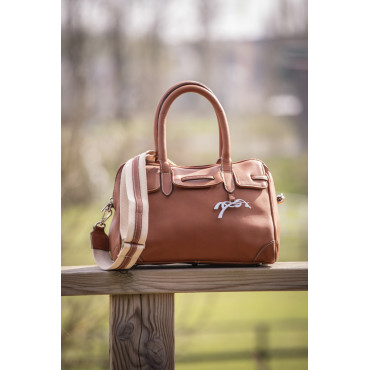 Sac en cuir Maelys PM PENELOPE LEPREVOST Cognac