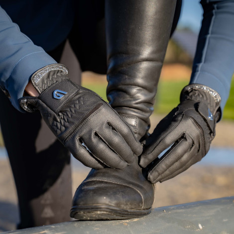 Gants d'équitation femme Classic Diamond GLOVERS • Sud Equi'Passion