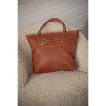 Sac cuir Toti PENELOPE LEPREVOST Cognac
