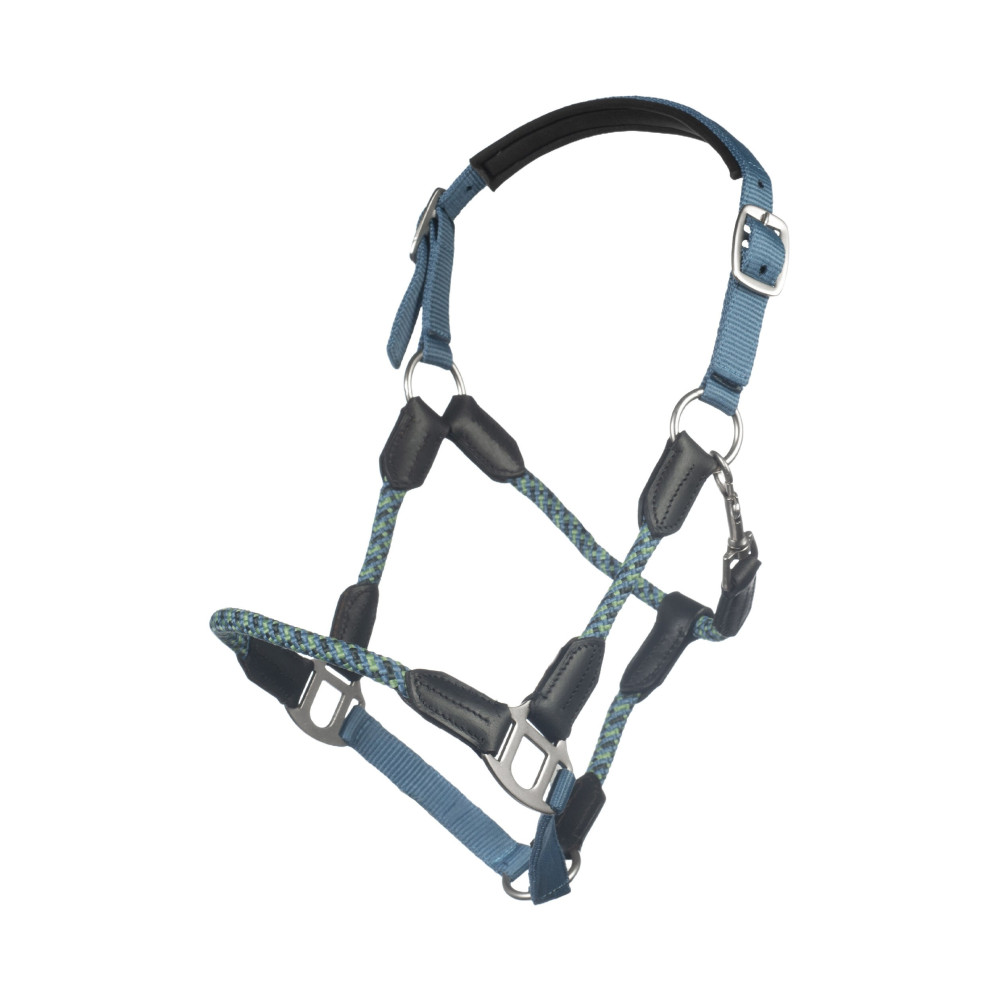 Licol nylon/cuirl Nele HKM • Sud Equi'Passion