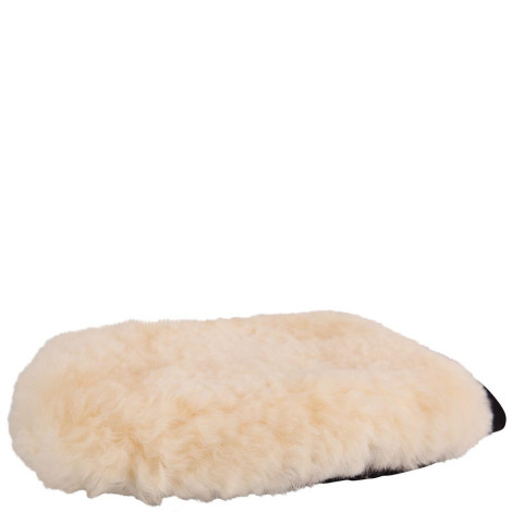 Gant de pansage mouton naturel simple BR • Sud Equi'Passion