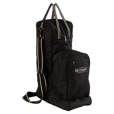 Sac à botte et casque Classic 600D BR Noir/Beige