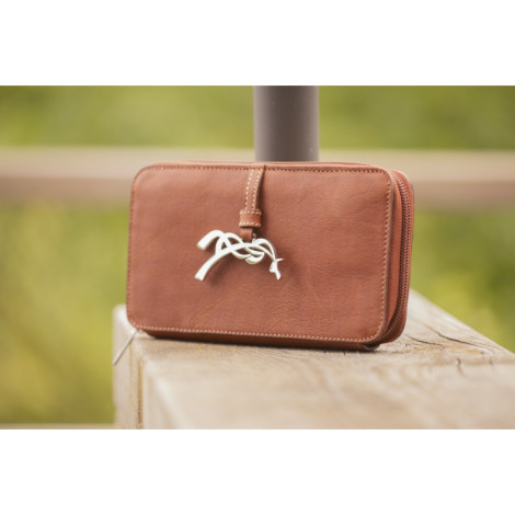 Portefeuille cuir Vittoria PENELOPE LEPREVOST • Sud Equi'Passion