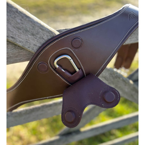 Sangle cuir anatomique Magnetic HFI • Sud Equi'Passion