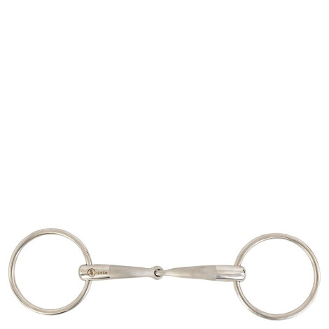Mors à anneaux simple brisure Satin Sense 16mm BR • Sud Equi'Passion