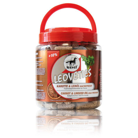 Friandises Carotte & Huile de Lin LEOVET • Sud Equi'Passion