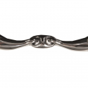 Mors double brisure anatomique inox 16mm HKM • Sud Equi'Passion