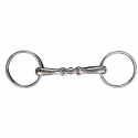 Mors double brisure anatomique inox 16mm HKM • Sud Equi'Passion