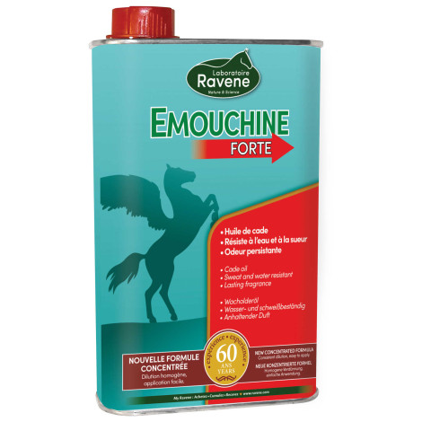 Répulsif Emouchine Forte à l'huile de cade RAVENE • Sud Equi'Passion
