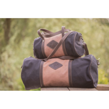 Sac Canvas Bowl Moyen PENELOPE LEPREVOST Noir et Rose