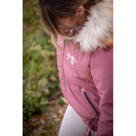 Blouson bombers Step PENELOPE LEPREVOST Vieux Rose • Sud Equi'Passion