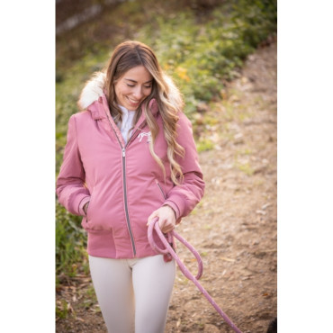 Blouson bombers Step PENELOPE LEPREVOST Vieux Rose