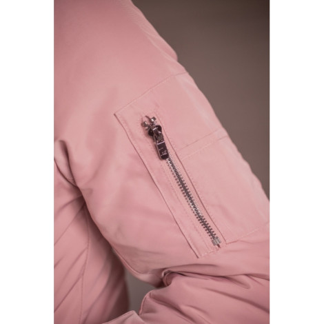 Blouson femme Lyon PENELOPE LEPREVOST Rose Poudré • Sud Equi'Passion