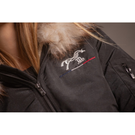 Blouson femme Lyon PENELOPE LEPREVOST Marine Glitter • Sud Equi'Passion