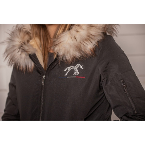 Blouson femme Lyon PENELOPE LEPREVOST Marine Glitter • Sud Equi'Passion