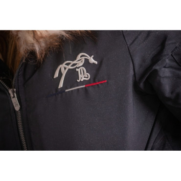 Blouson femme Lyon PENELOPE LEPREVOST Marine Glitter