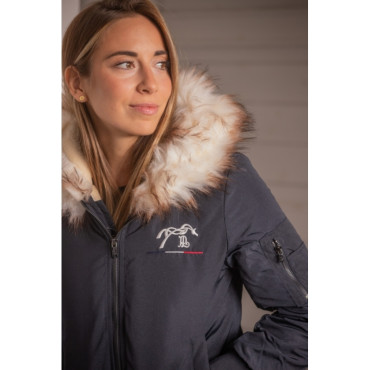 Blouson femme Lyon PENELOPE LEPREVOST Marine Glitter