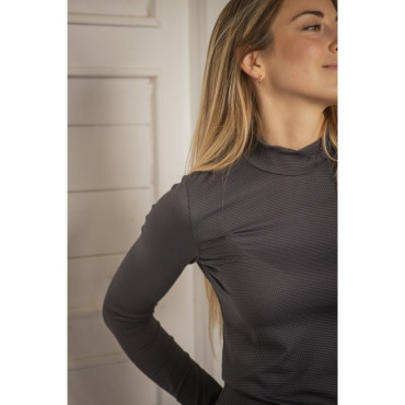 Polo technique ML femme Tutty PENELOPE LEPREVOST Noir