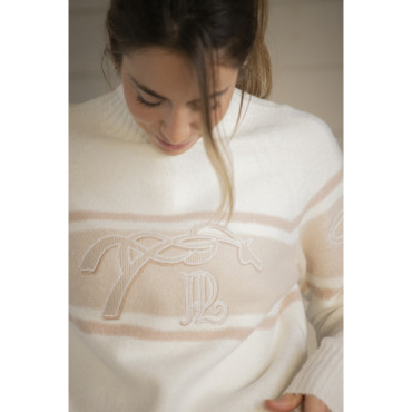 Pull femme Noris PENELOPE LEPREVOST Beige/Camel