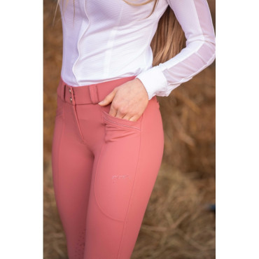 Pantalon femme Sybille PENELOPE LEPREVOST Vieux Rose